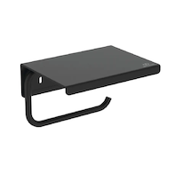 Ideal Standard ALU+ - Držák toaletního papíru s poličkou, hedvábná černá BD592XG