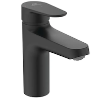 Ideal Standard ALU+ - Umyvadlová baterie s výpustí Click-Clack, BlueStart, hedvábná černá BE130XG