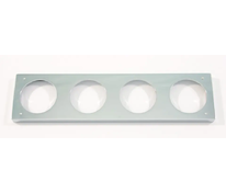 Ideal Standard Archimodule - Distanční rámeček pro 4-otvorovou rozetu (83 x 332 mm) (10 mm), chrom A963767AA