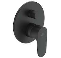Ideal Standard Cerafine O - Baterie pod omítku, pro 2 spotřebiče, hedvábná černá A7350XG