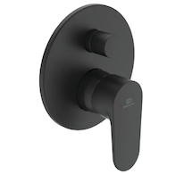 Ideal Standard Cerafine O - Baterie pod omítku, pro 2 spotřebiče, hedvábná černá A7350XG