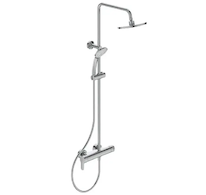 Ideal Standard Cerafine O - Sprchový set s baterií, průměr 20 cm, 1 proud, chrom BC750AA