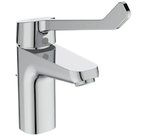 Ideal Standard CeraFlex - Umyvadlová baterie s lékařskou pákou, s výpustí, chrom BD603AA