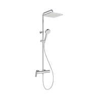 Ideal Standard CeraFlow T25N - Sprchový set s baterií, 26x26 cm, 2 proudy, chrom A8527AA