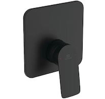 Ideal Standard Ceralife C - Sprchová baterie pod omítku, hedvábná černá BE062XG