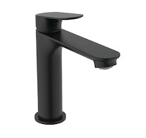 Ideal Standard Ceralife O - Umyvadlová baterie s výpustí Click-Clack, BlueStart, matná černá BE100XG
