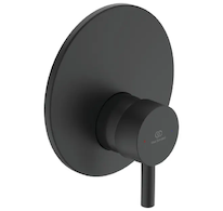 Ideal Standard CeraLine - Sprchová baterie pod omítku s 1 výstupem, černá A7388XG