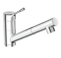 Ideal Standard Ceralook - Dřezová baterie s výsuvnou koncovkou, BlueStart, chrom BC294AA