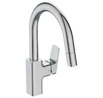 Ideal Standard CeraPlan - Dřezová baterie s výsuvnou koncovkou, chrom BD337AA