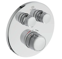 Ideal Standard CeraTherm Navigo - Termostatická sprchová baterie pod omítku pro 2 spotřebiče, chrom A7296AA
