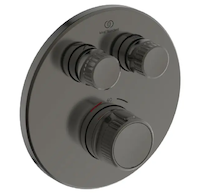 Ideal Standard CeraTherm Navigo - Termostatická sprchová baterie pod omítku pro 2 spotřebiče, Magnetic Grey A7296A5