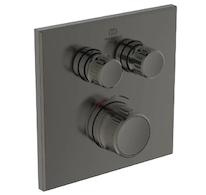 Ideal Standard CeraTherm Navigo - Termostatická sprchová baterie pod omítku pro 2 spotřebiče, Magnetic Grey A7302A5