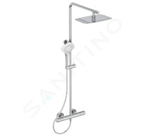 Ideal Standard CeraTherm - Sprchový set s termostatem, 30x20 cm, 3 proudy, chrom A7705AA