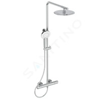 Ideal Standard CeraTherm - Sprchový set s termostatem, průměr 25 cm, 3 proudy, chrom A7704AA