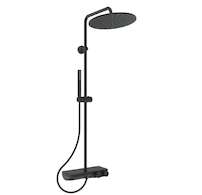 Ideal Standard CeraTherm - Sprchový set s termostatem, průměr 30 cm, hedvábná černá A7631XG