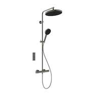 Ideal Standard Ceratherm T125+ - Sprchový set s termostatem, průměr 30 cm, 3 proudy, magnetic grey A7689A5