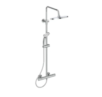 Ideal Standard Ceratherm T25 - Sprchový set s termostatem, průměr 25 cm, 3 proudy, chrom A7700AA