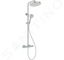 Ideal Standard Ceratherm T25 - Sprchový set s termostatem, průměr 26 cm, 2 proudy, chrom A8495AA