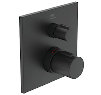 Ideal Standard CeraTherm - Termostatická sprchová baterie pod omítku, černá A6956XG