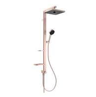 Ideal Standard CeraTwist ALU+ - Sprchový set bez baterie, 26x26 cm, 2 proudy, rosé BE213RO