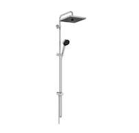 Ideal Standard Ceratwist T25+ - Sprchový set bez baterie, 26x26 cm, 2 proudy, chrom BE237AA