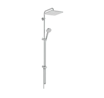 Ideal Standard Ceratwist T25N - Sprchový set bez baterie, 26x26 cm, 2 proudy, chrom BE230AA