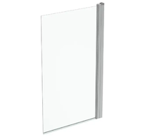 Ideal Standard Connect 2 - Vanová zástěna 80x140 cm, silver bright/čiré sklo T9923EO