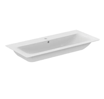 Ideal Standard Connect Air - Nábytkové umyvadlo 104x46x16 cm, s přepadem, otvor pro baterii, bílá E027401