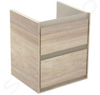 Ideal Standard Connect Air - Umyvadlová skříňka 43x40x52 cm, světlé dřevo/matný světle hnědý lak E1608UK