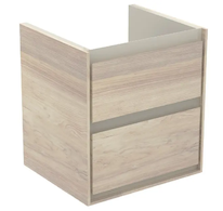 Ideal Standard Connect Air - Umyvadlová skříňka 48x41x52 cm, světlé dřevo/matný světle hnědý lak E1607UK