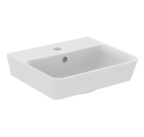 Ideal Standard Connect Air - Umývátko Cube, 40x35x16 cm, s 1 otvorem pro baterii, bílá E030701