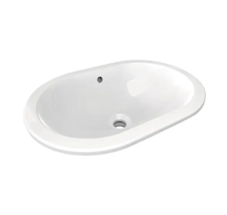 Ideal Standard Connect - Umyvadlo pod desku, 55x38 cm, s přepadem, bílá E504801