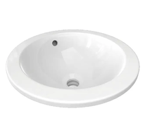 Ideal Standard Connect - Umyvadlo zápustné 38 cm, s přepadem, bílá E505101