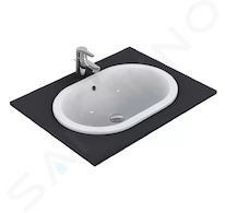 Ideal Standard Connect - Umyvadlo zápustné 62x18x41 cm, s přepadem, bílá E504901