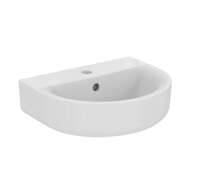 Ideal Standard Connect - Umývátko 45x36 cm, s přepadem, otvor pro baterii, bílá E796801