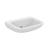 Ideal Standard Contour 21+ - Umyvadlo 60x47 cm, bez přepadu, bez otvoru pro baterii, bílá E232801
