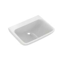 Ideal Standard Contour 21+ - Umyvadlo 60x48 cm, bez přepadu, bez otvoru pro baterii, SmartGuard+, bílá E1726HY