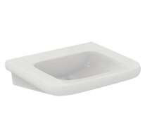 Ideal Standard Contour 21+ - Umyvadlo bezbariérové 65x56 cm, bez přepadu, bez otvoru pro baterii, SmartGuard+, bílá E3624HY