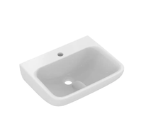 Ideal Standard Contour 21+ - Umývátko 50x40 cm, bez přepadu, otvor pro baterii, SmartGuard+, bílá E1603HY