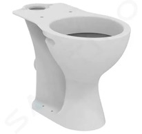Ideal Standard Contour 21 - WC kombi mísa, bezbariérová, 360x450x660 mm, zadní odpad, bílá E883201
