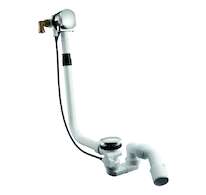 Ideal Standard Dea - Odtoková a přepadová souprava Multiplex Trio vč. napouštění (průměr 52 mm) s prodloužením, chrom K7812AA