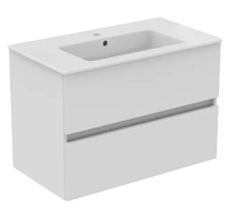 Ideal Standard Eurovit+ - Skříňka s umyvadlem, 55x80x44 cm, 2 zásuvky, lesklá bílá R0574WG