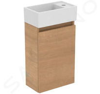 Ideal Standard Eurovit+ - Skříňka s umývátkem, 55x35x20 cm, 1 dvířka, přírodní dub R0569Y8