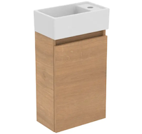 Ideal Standard Eurovit+ - Skříňka s umývátkem, 55x35x20 cm, 1 dvířka, přírodní dub R0569Y8