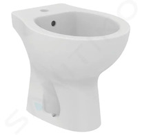 Ideal Standard Eurovit - Stojící bidet, 360x500 mm, s přepadem, otvor pro baterii, bílá E877401