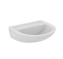 Ideal Standard Eurovit - Umyvadlo 55x46 cm, bez přepadu, bez otvoru pro baterii, bílá W329901