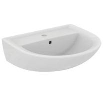 Ideal Standard Eurovit - Umyvadlo 55x46 cm, s přepadem, otvor pro baterii, bílá W332601