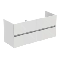 Ideal Standard Eurovit+ - Umyvadlová skříňka, 55x120x44 cm, 4 zásuvky, lesklá bílá R0267WG