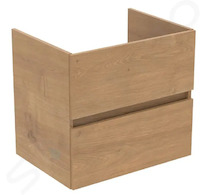 Ideal Standard Eurovit - Umyvadlová skříňka, 55x60x44 cm, 2 zásuvky, dub R0259Y8
