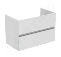 Ideal Standard Eurovit - Umyvadlová skříňka, 55x80x44 cm, 2 zásuvky, lesklá bílá R0263WG